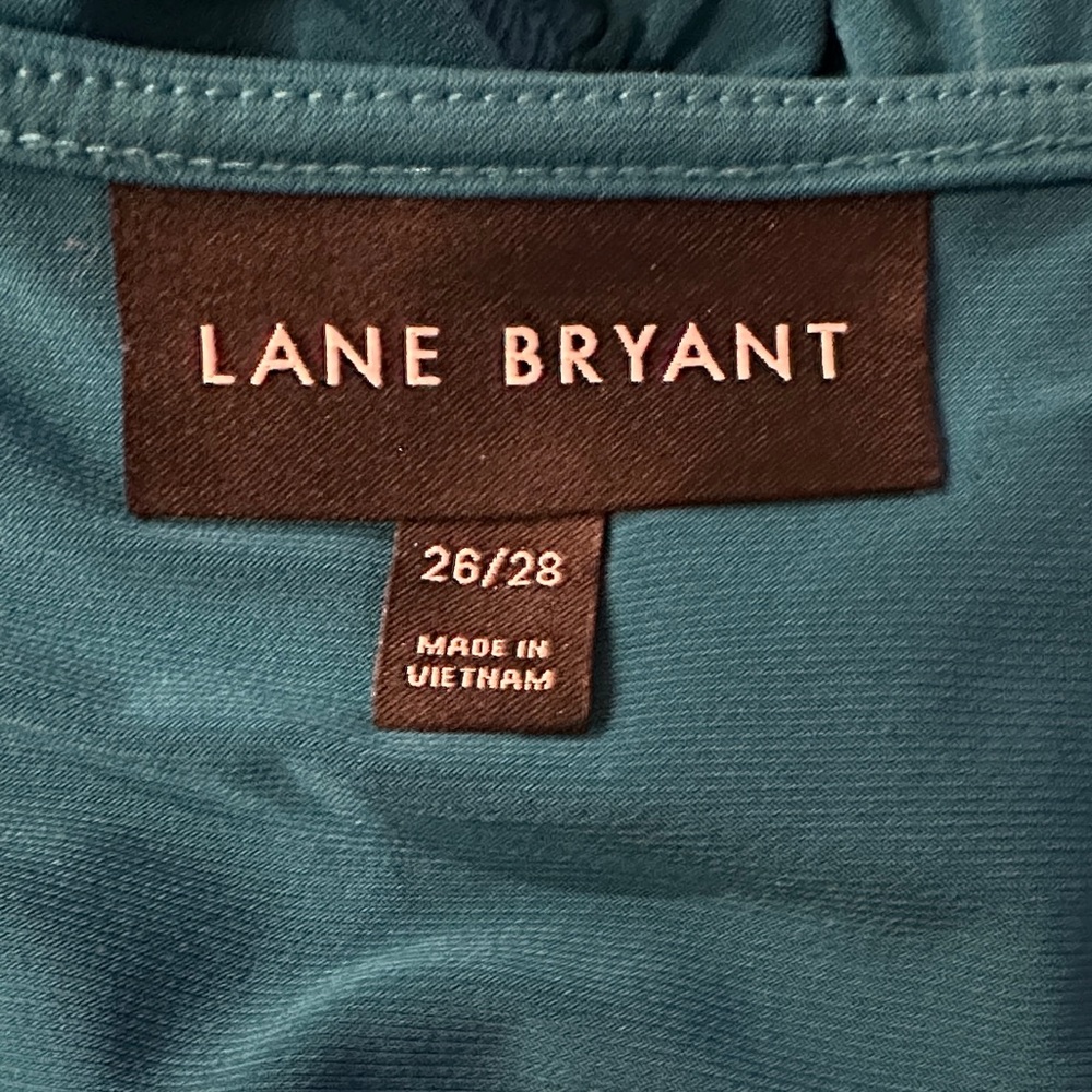 Lane Bryant Teal Midi Dress - Picture 4 of 6